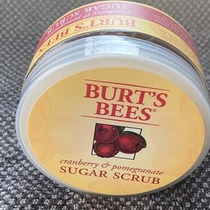 Burts Bees Cranberry and Pomegranate sugar scrub